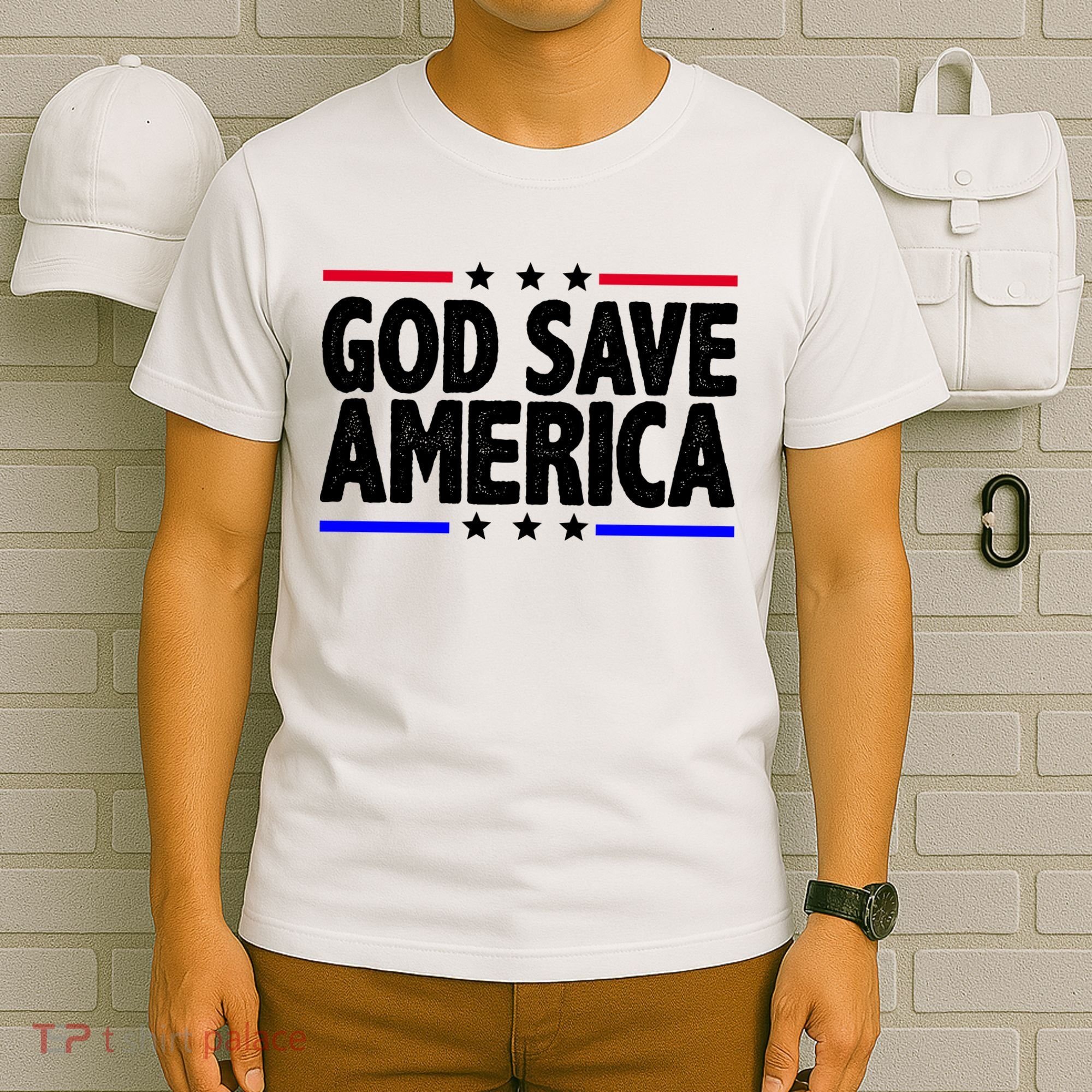 God Save America Political Election T-Shirt