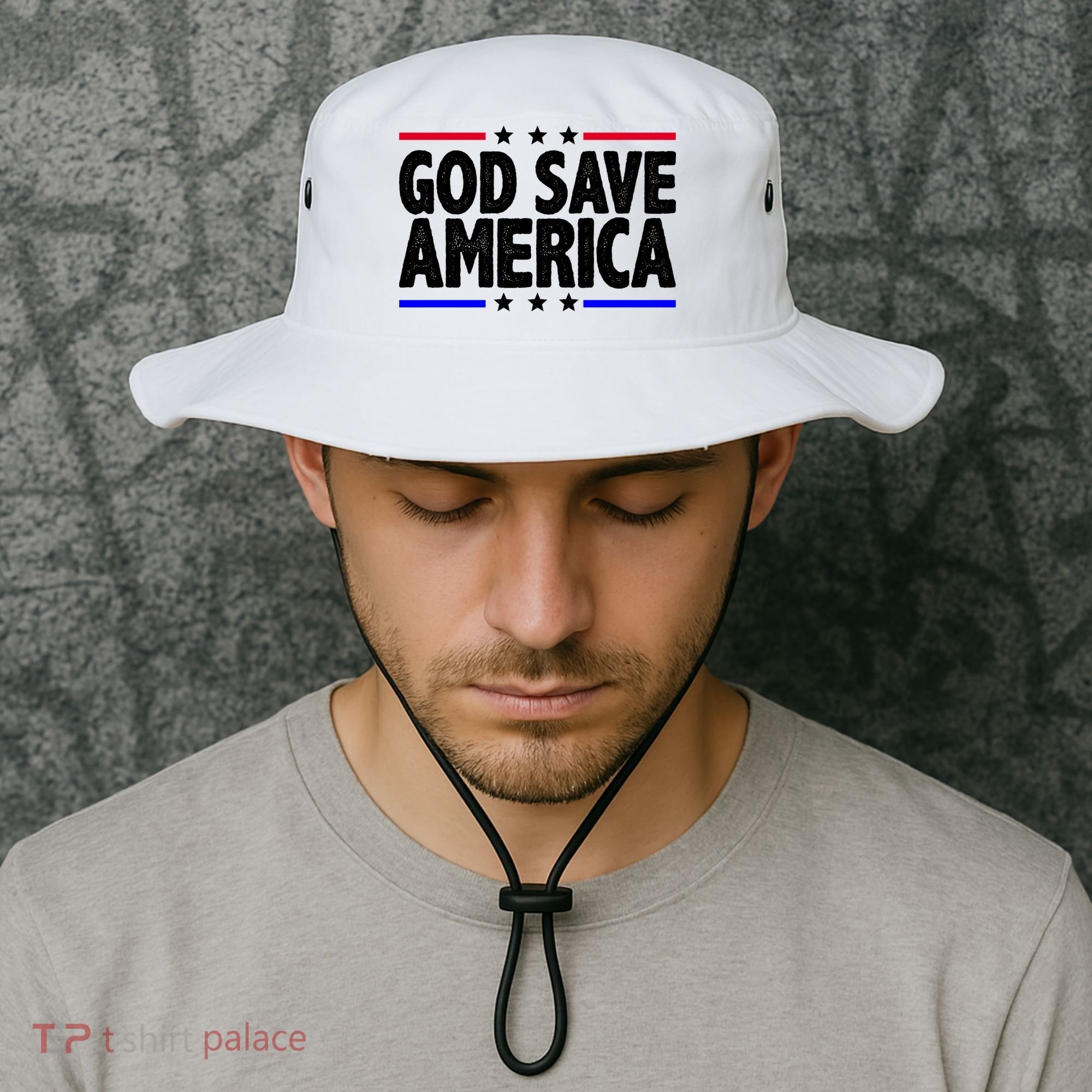 God Save America Political Election Bucket Hat