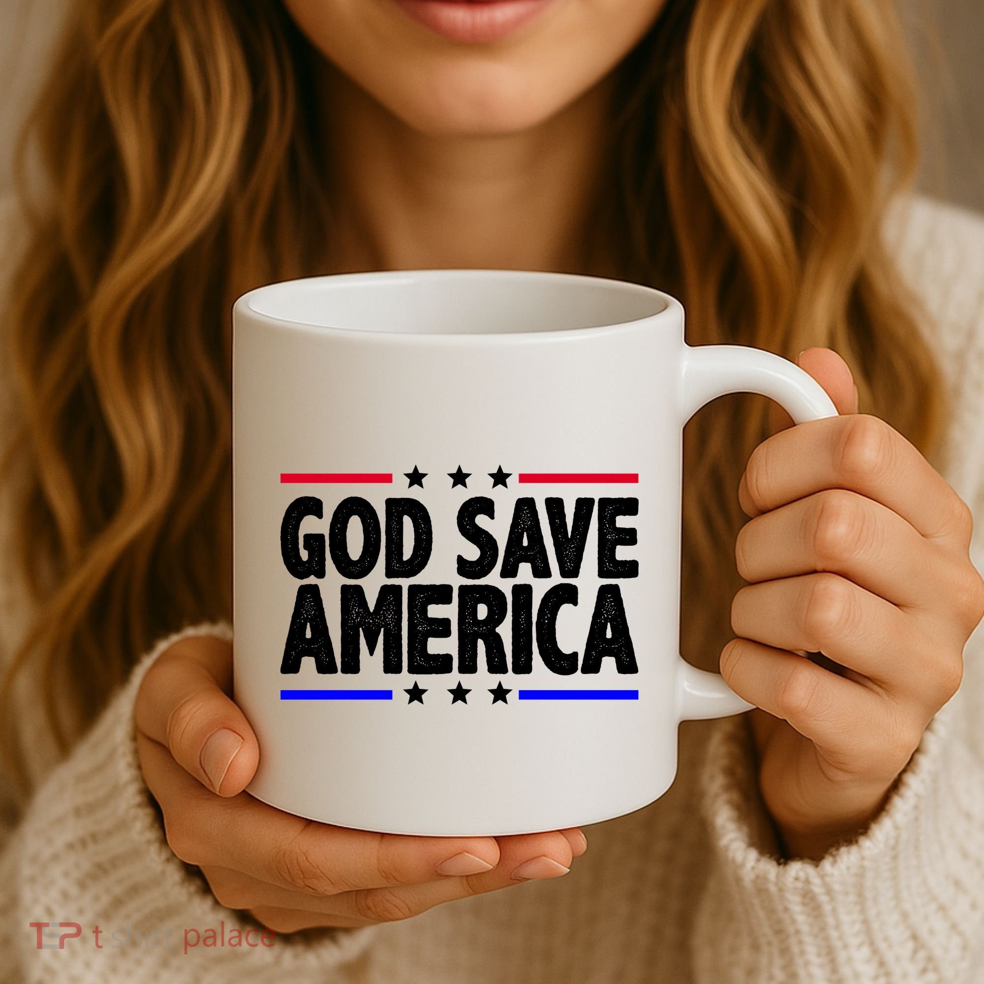 God Save America Political Election Coffee Mug