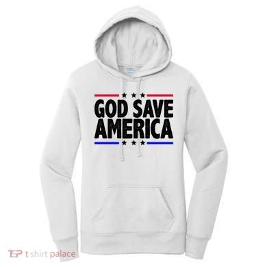 God Save America Political Election Women's Hoodie