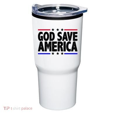 God Save America Political Election Tumbler