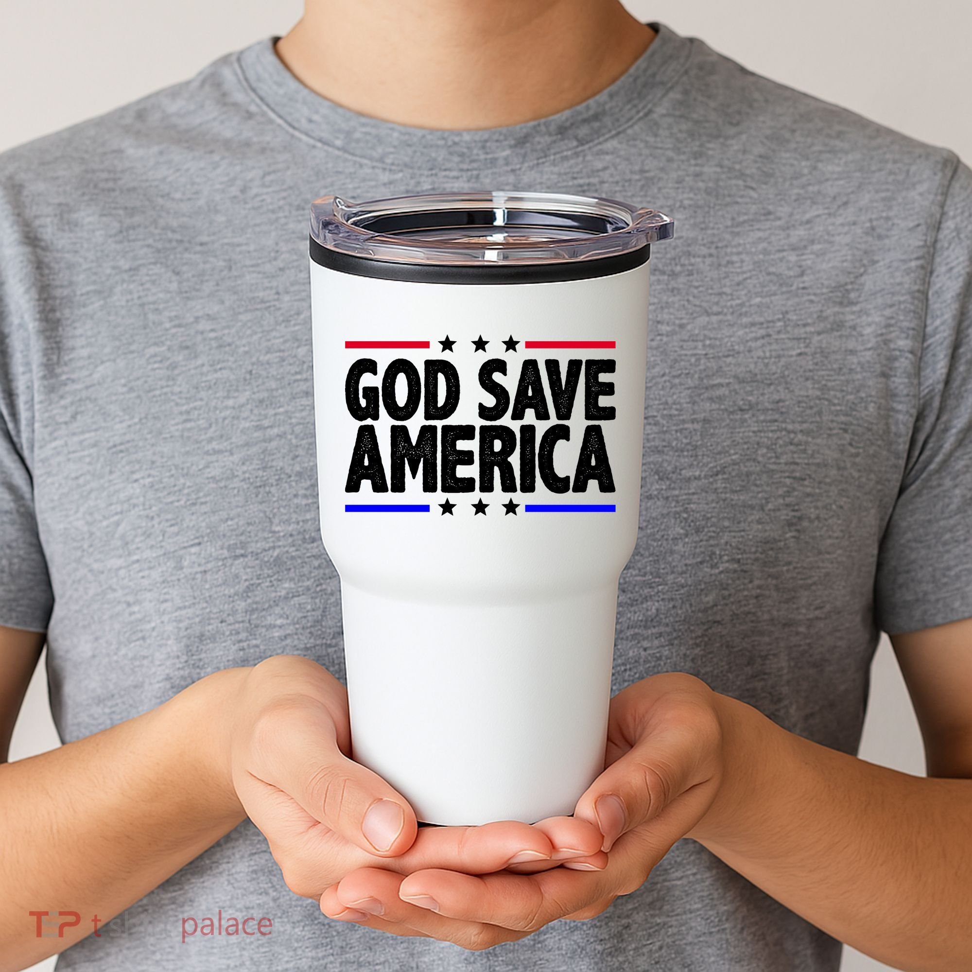 God Save America Political Election Tumbler