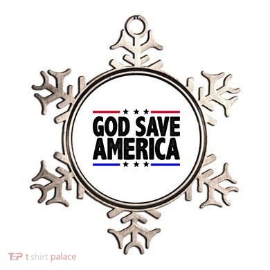 God Save America Political Election Ornament