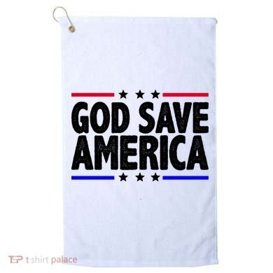 God Save America Political Election Golf Towel