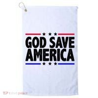 God Save America Political Election Golf Towel thumb 0