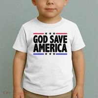 God Save America Political Election Toddler T-Shirt thumb 2
