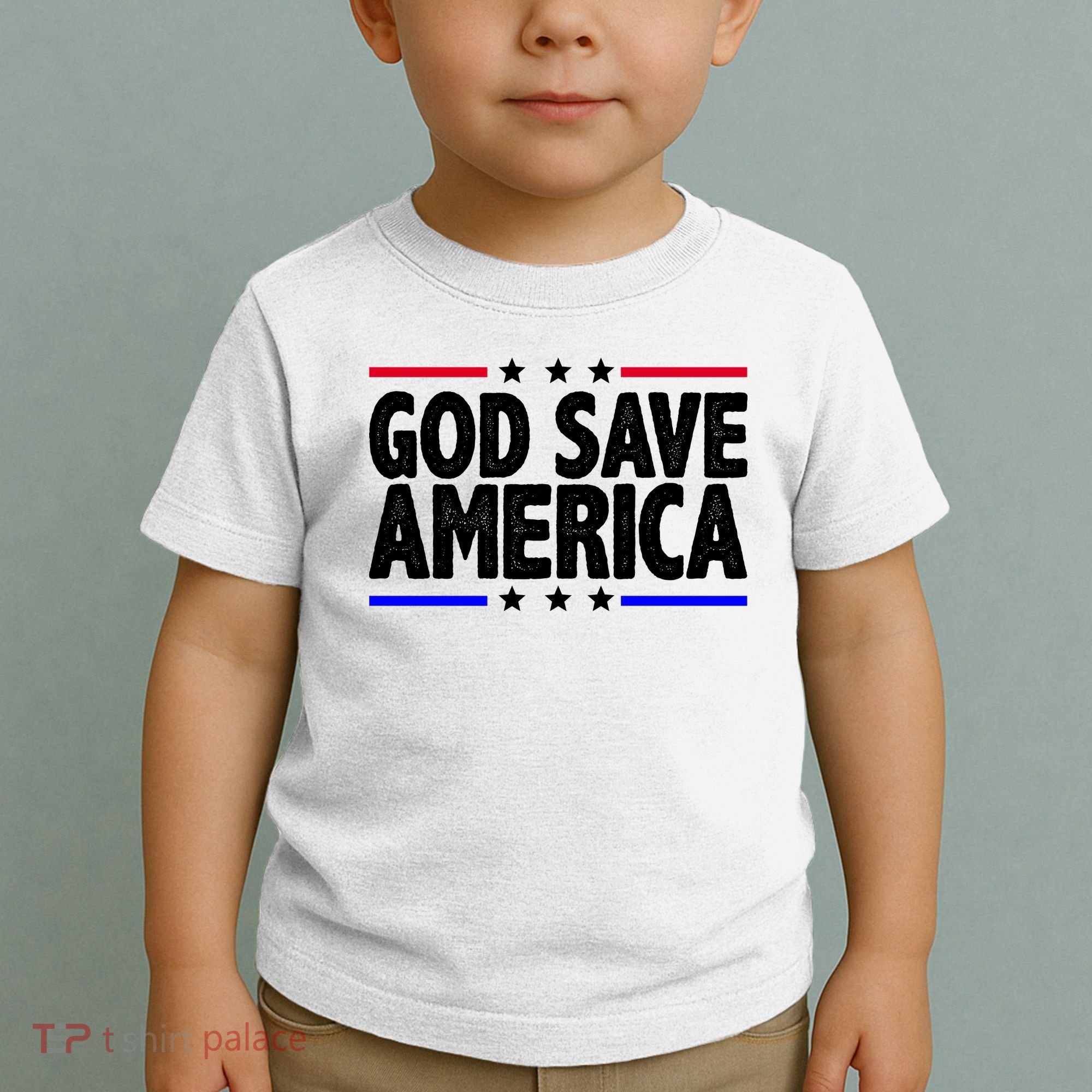 God Save America Political Election Toddler T-Shirt