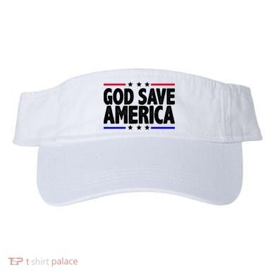 God Save America Political Election Visor