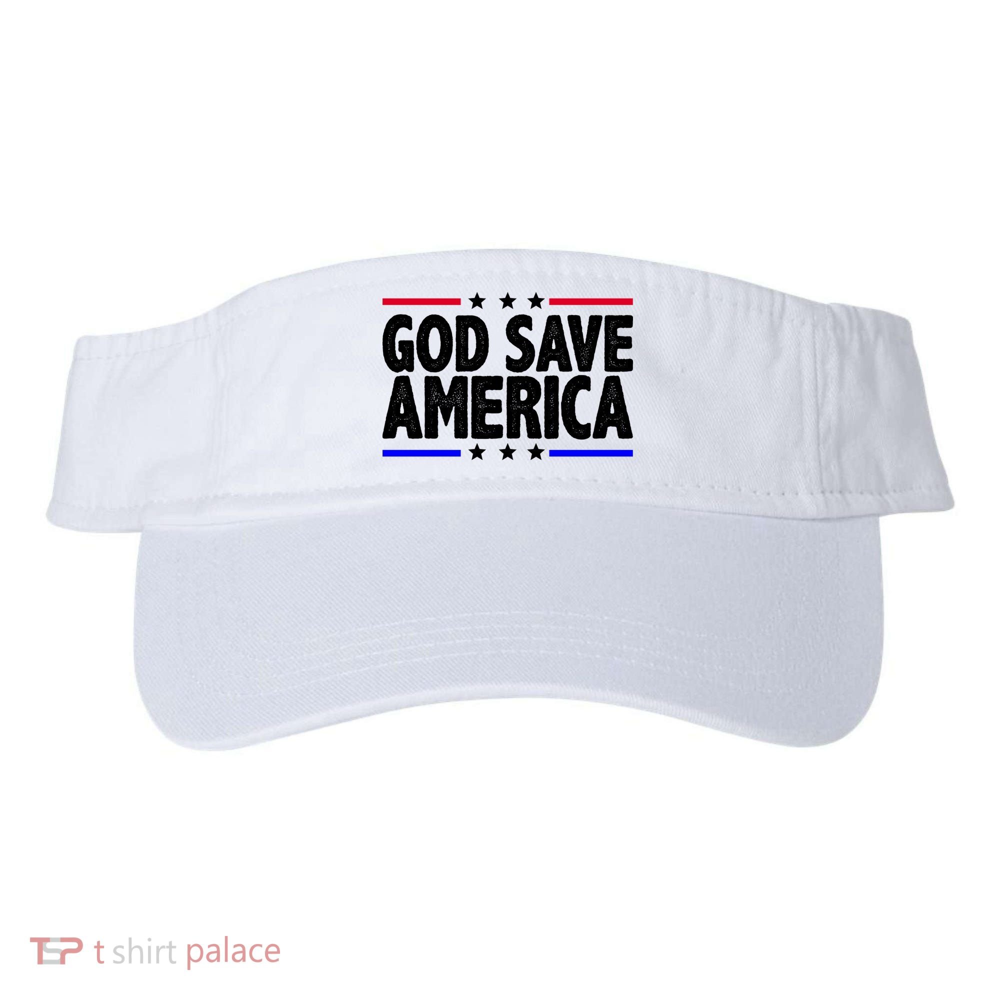 God Save America Political Election Visor