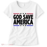 God Save America Political Election Women's T-Shirt thumb 0