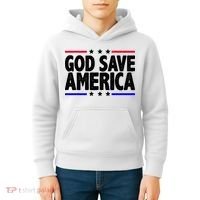 God Save America Political Election Kids Hoodie thumb 4