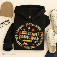 Groovy School Assistant Principal Teacher Appreciation Hoodie thumb 4