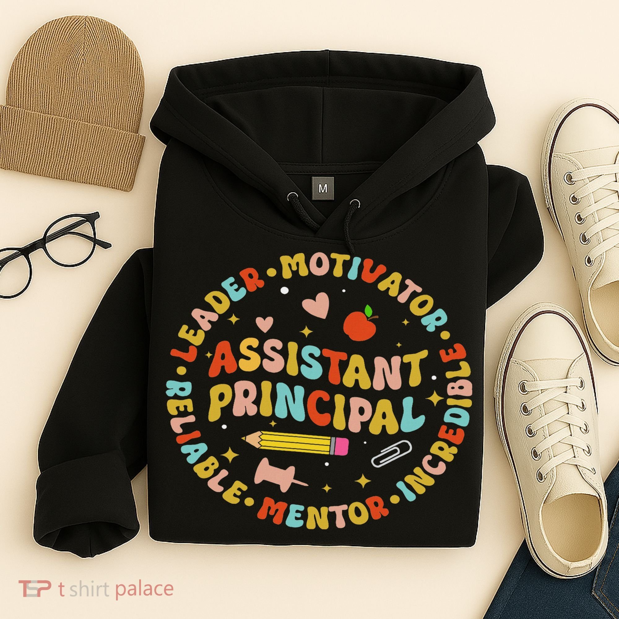 Groovy School Assistant Principal Teacher Appreciation Hoodie