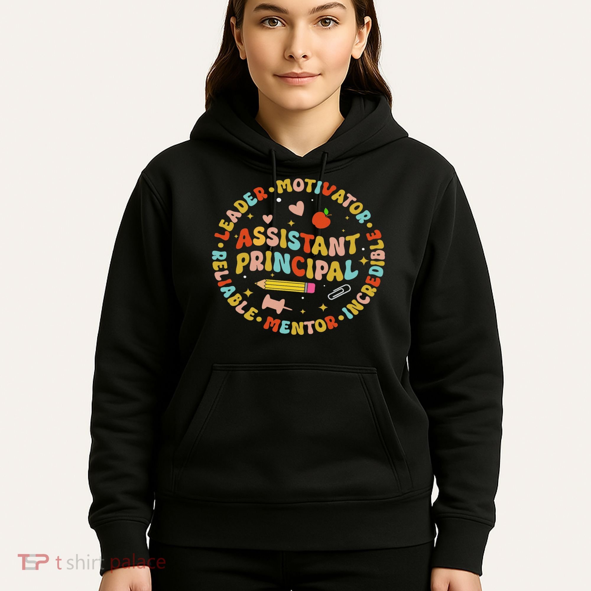 Groovy School Assistant Principal Teacher Appreciation Hoodie