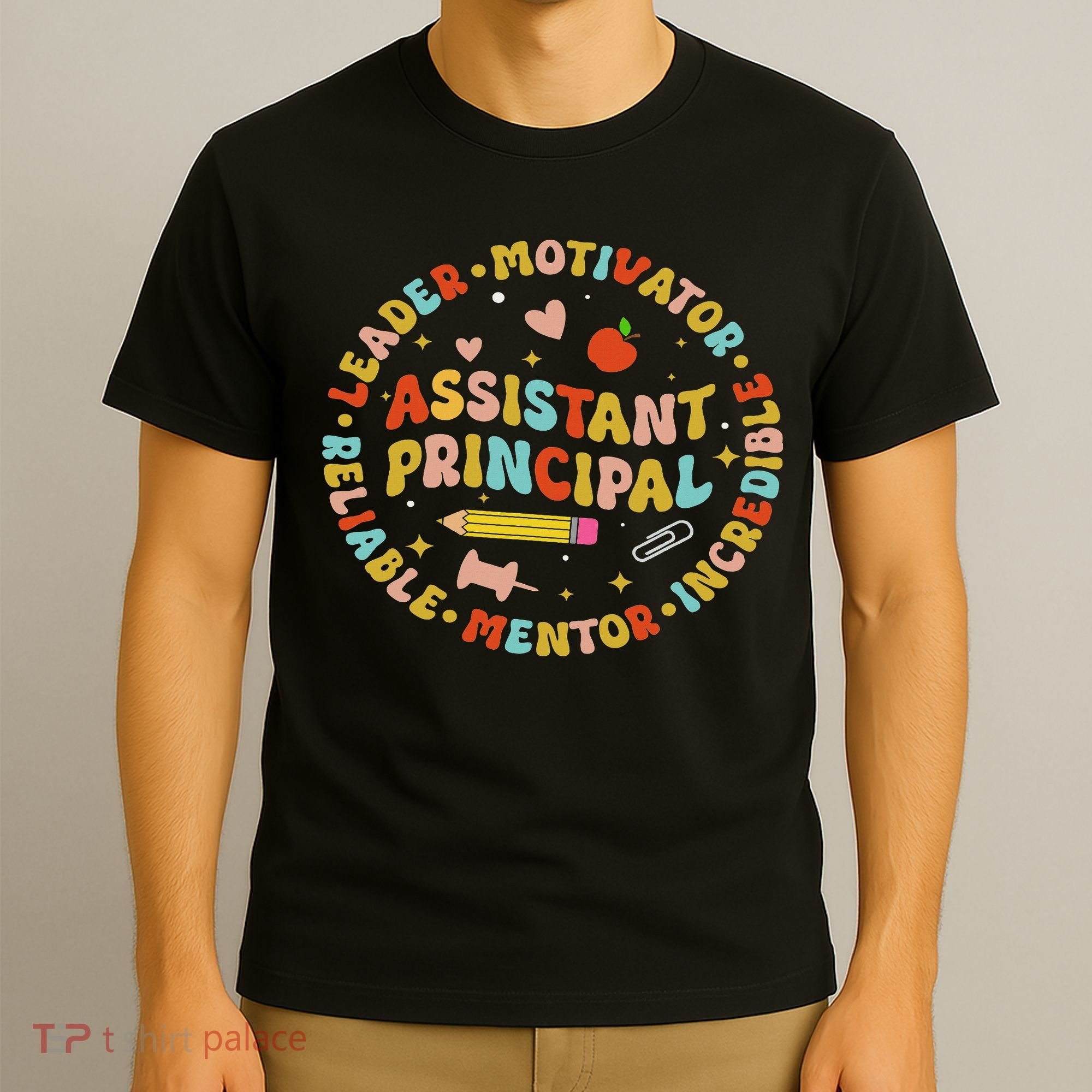 Groovy School Assistant Principal Teacher Appreciation T-Shirt