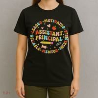 Groovy School Assistant Principal Teacher Appreciation T-Shirt thumb 4