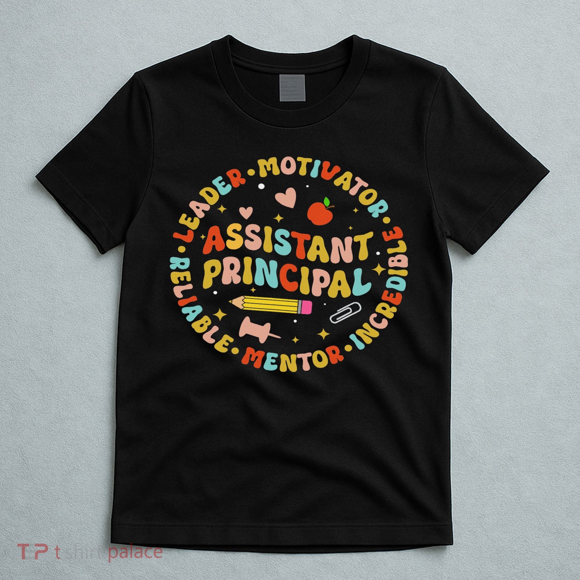 Groovy School Assistant Principal Teacher Appreciation T-Shirt