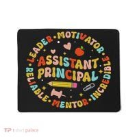 Groovy School Assistant Principal Teacher Appreciation Mousepad thumb 0