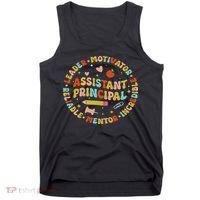 Groovy School Assistant Principal Teacher Appreciation Tank Top thumb 0