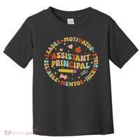 Groovy School Assistant Principal Teacher Appreciation Toddler T-Shirt thumb 0