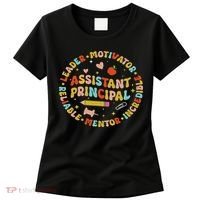 Groovy School Assistant Principal Teacher Appreciation Women's T-Shirt thumb 0