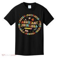 Groovy School Assistant Principal Teacher Appreciation Kids T-Shirt thumb 0