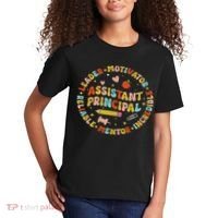 Groovy School Assistant Principal Teacher Appreciation Kids T-Shirt thumb 2