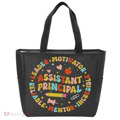 Groovy School Assistant Principal Teacher Appreciation Tote Bag