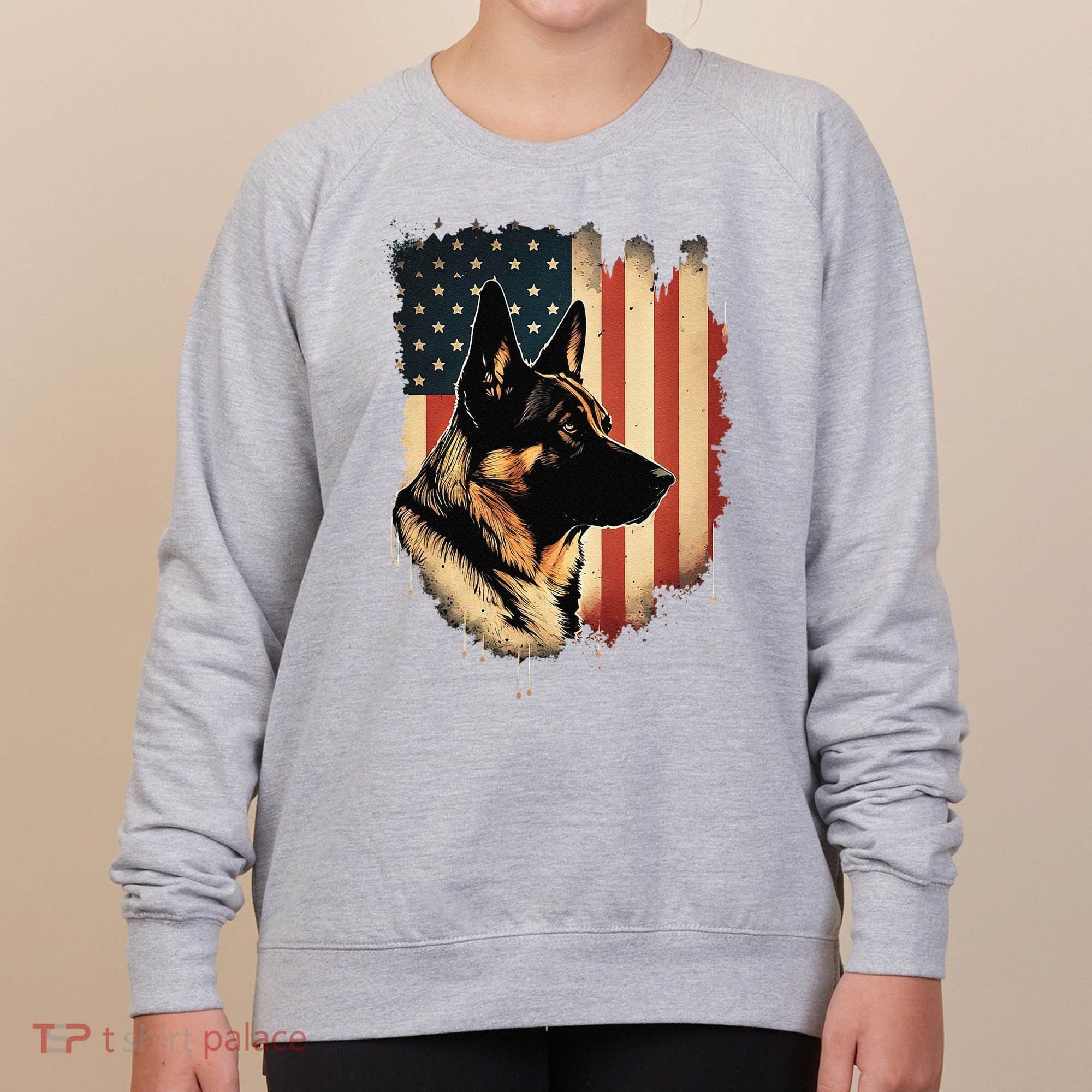 German Shepherd American Legend  Women's Sweatshirt