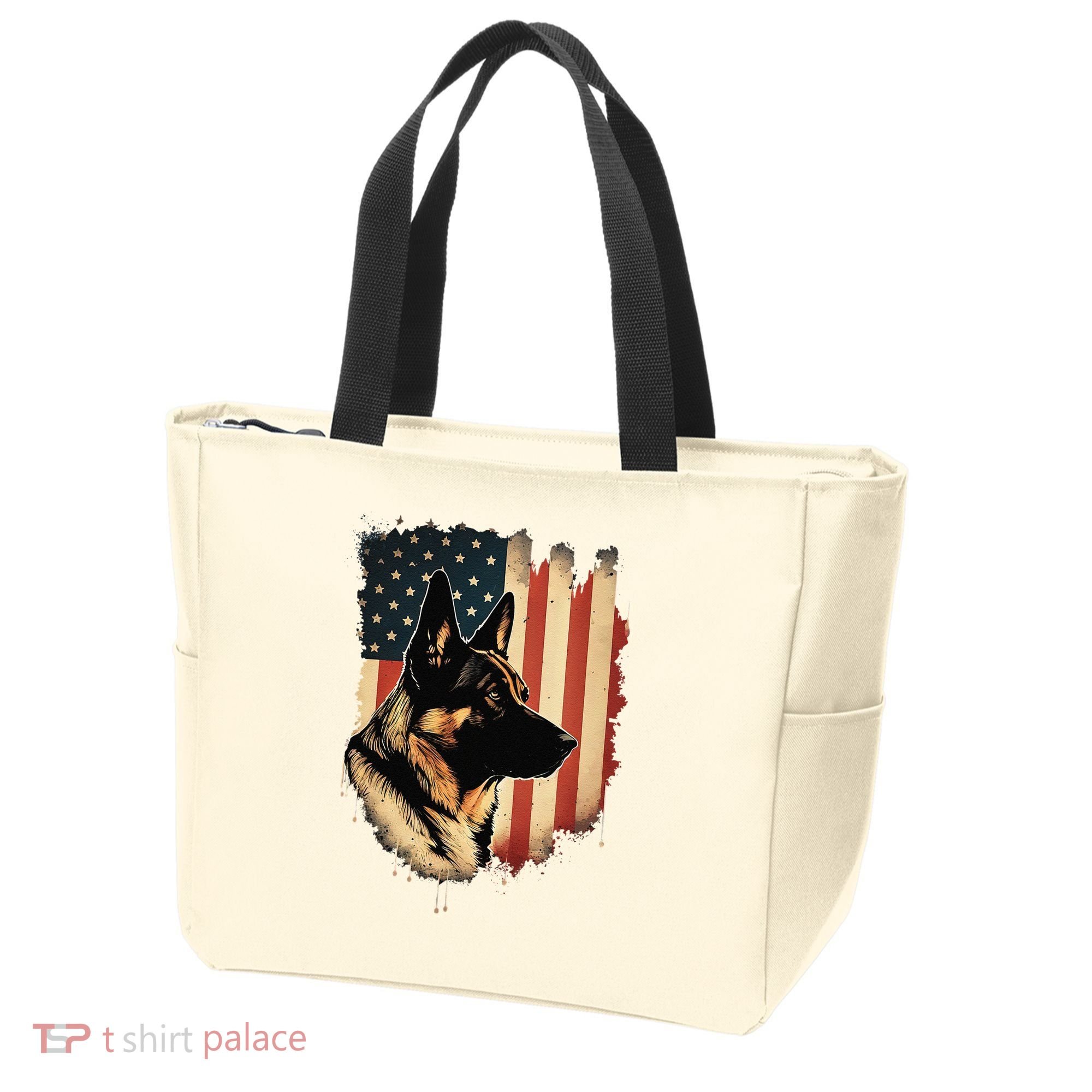 German Shepherd American Legend  Tote Bag