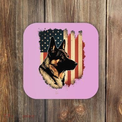 German Shepherd American Legend  Coaster