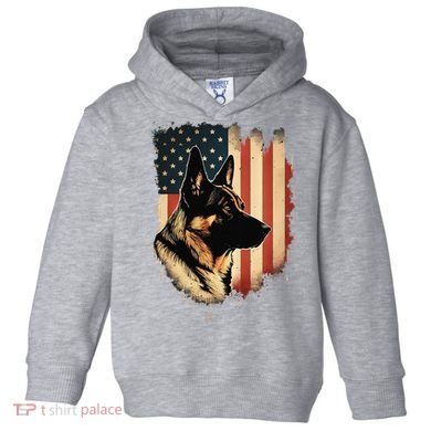 German Shepherd American Legend  Toddler Hoodie