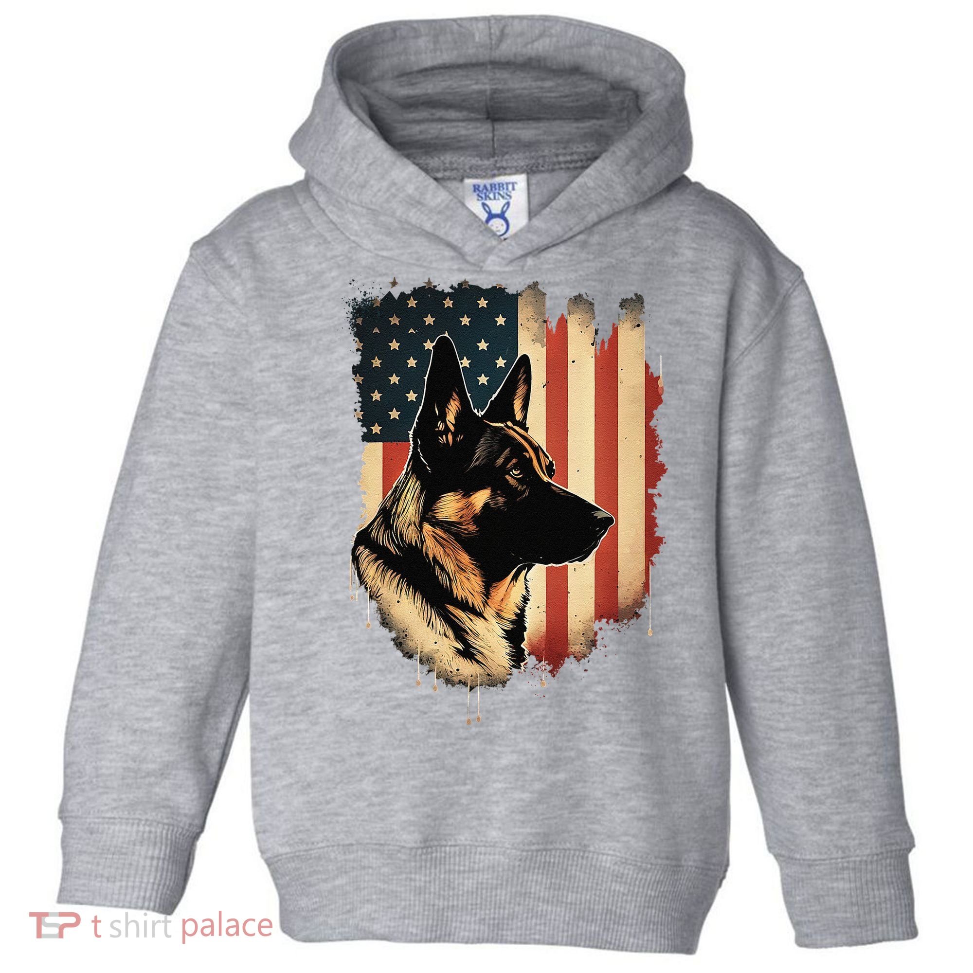 German Shepherd American Legend  Toddler Hoodie