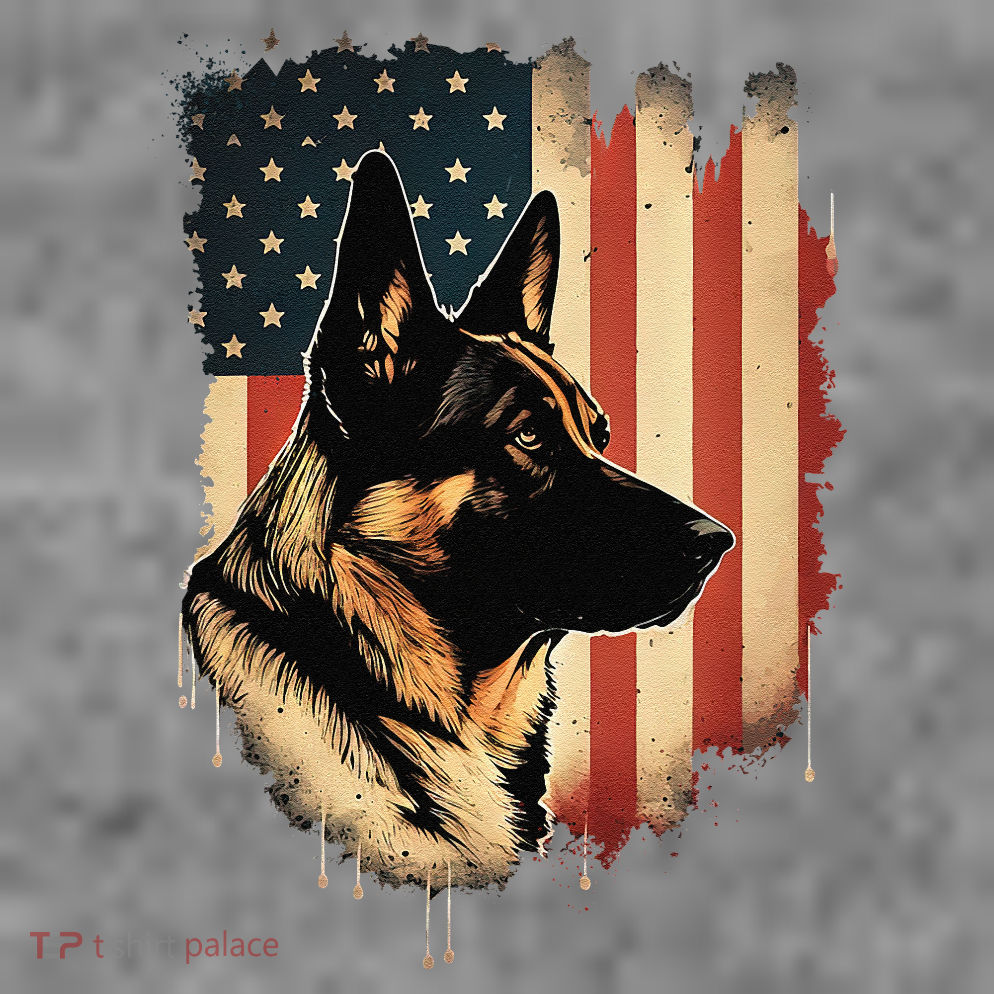 German Shepherd American Legend  Toddler Hoodie