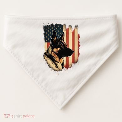 German Shepherd American Legend  USA-Made Doggie Bandana