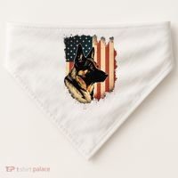 German Shepherd American Legend  USA-Made Doggie Bandana thumb 0