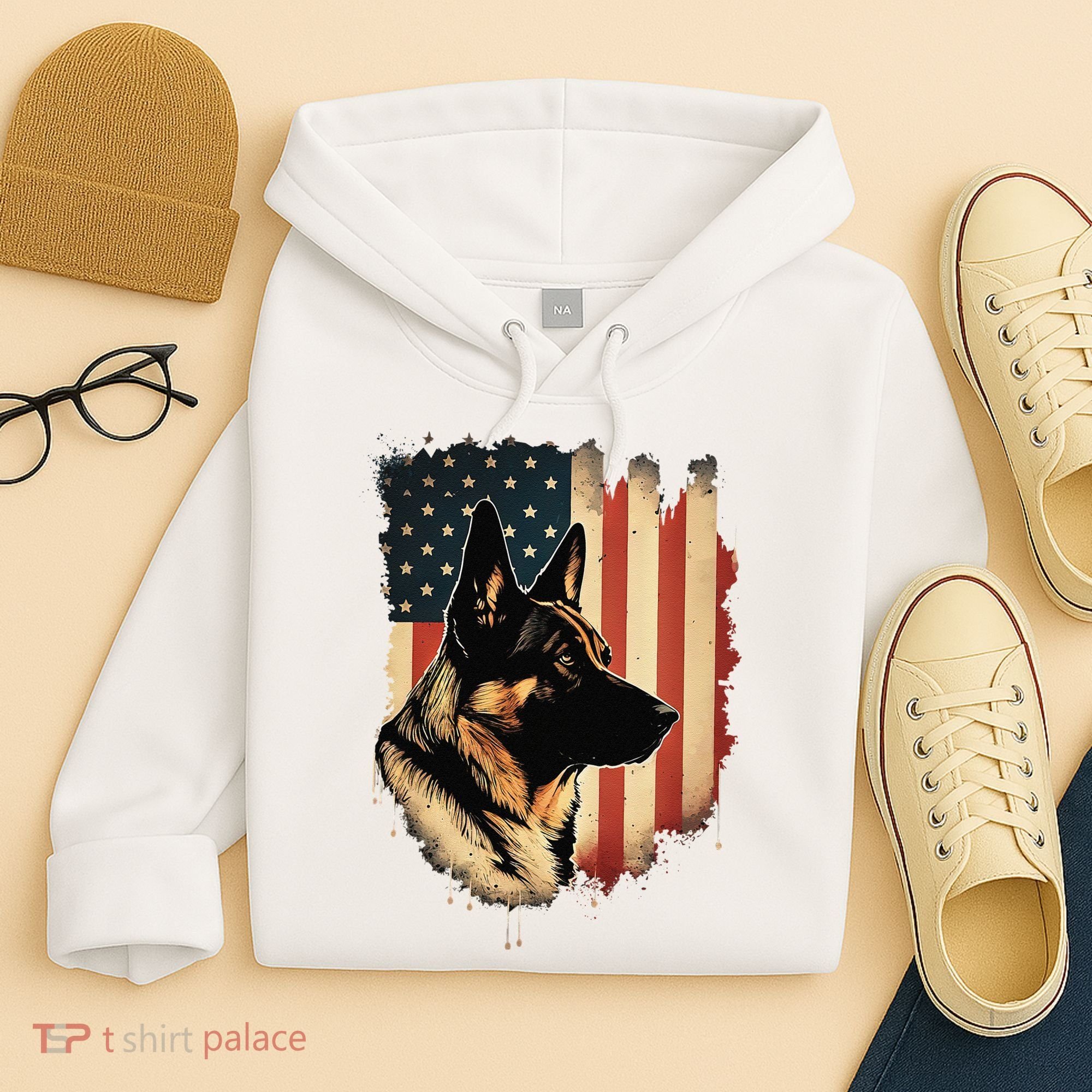 German Shepherd American Legend  Hoodie