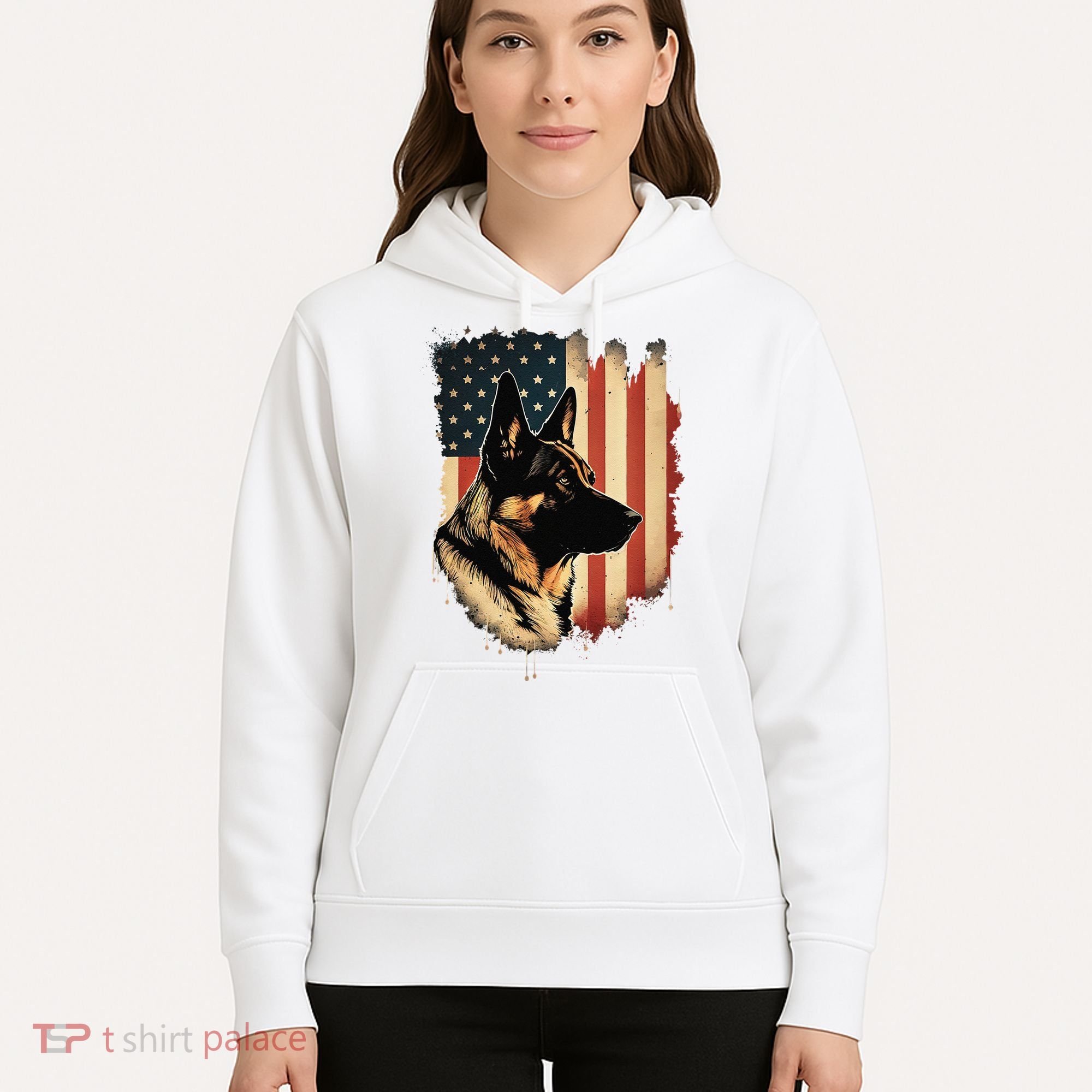 German Shepherd American Legend  Hoodie