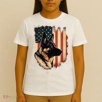 German Shepherd American Legend  T-Shirt thumb 4