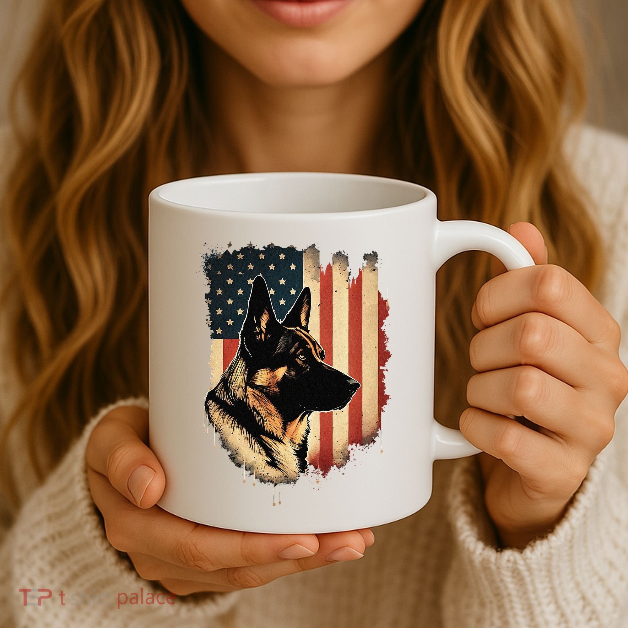 German Shepherd American Legend  Coffee Mug