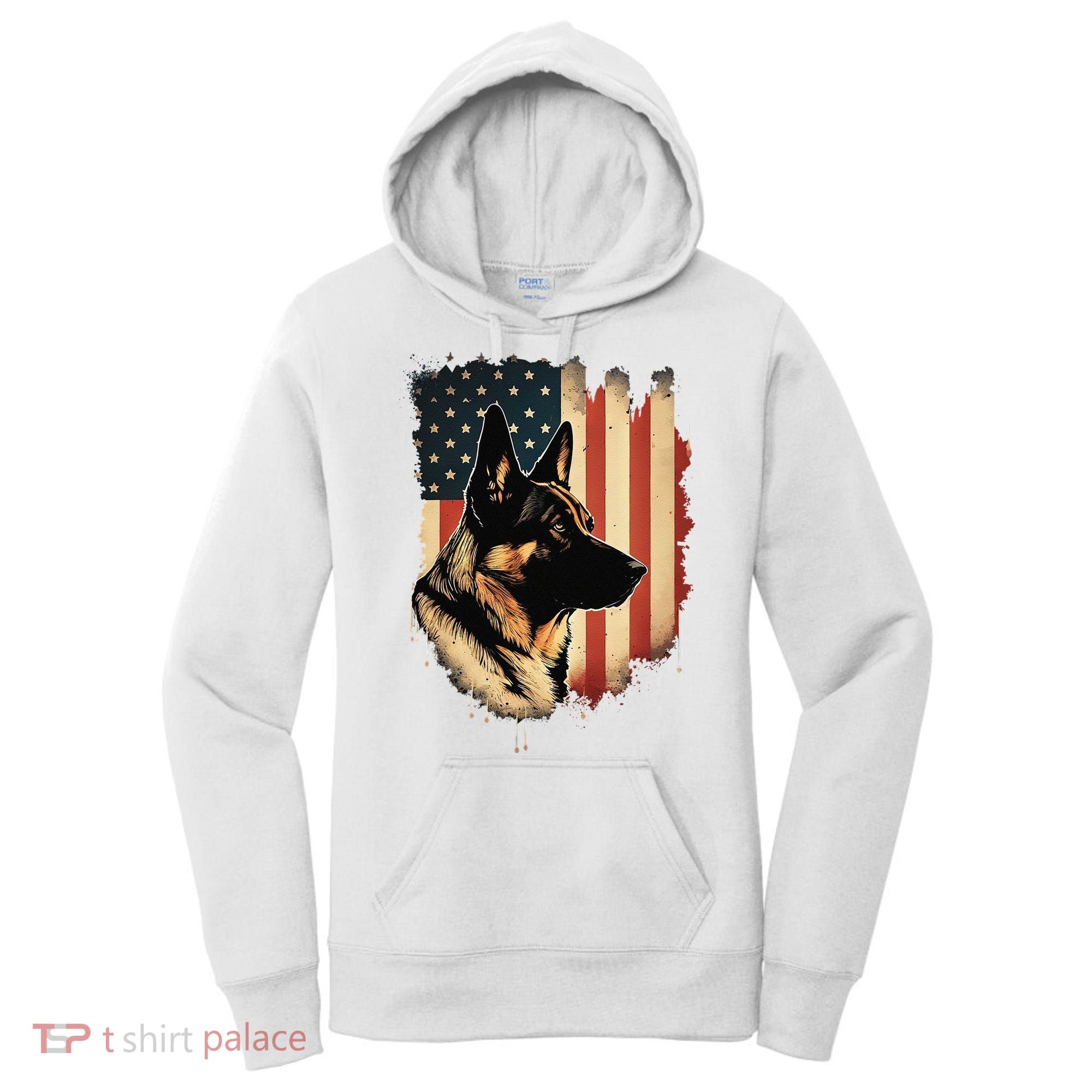 German Shepherd American Legend  Women's Hoodie