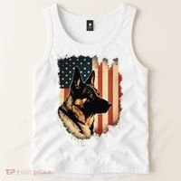 German Shepherd American Legend  Tank Top thumb 2