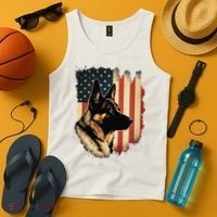German Shepherd American Legend  Tank Top thumb 4