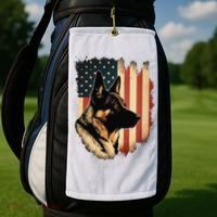 German Shepherd American Legend  Golf Towel thumb 2