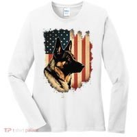 German Shepherd American Legend  Women's Long Sleeve Shirt thumb 0