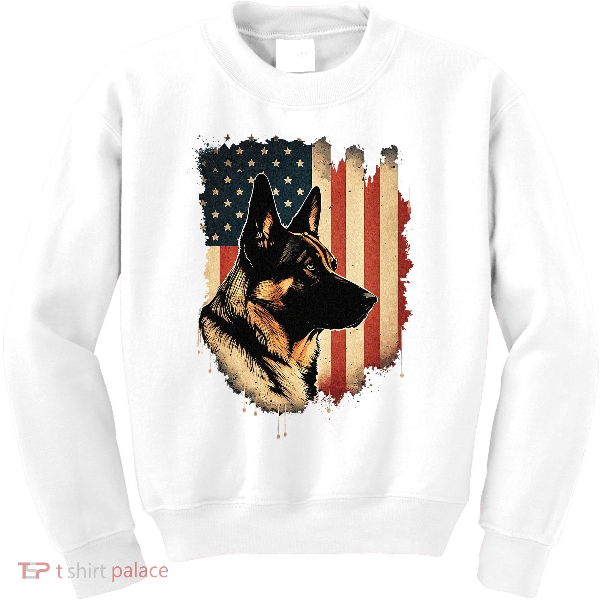 German Shepherd American Legend  Kids Sweatshirt