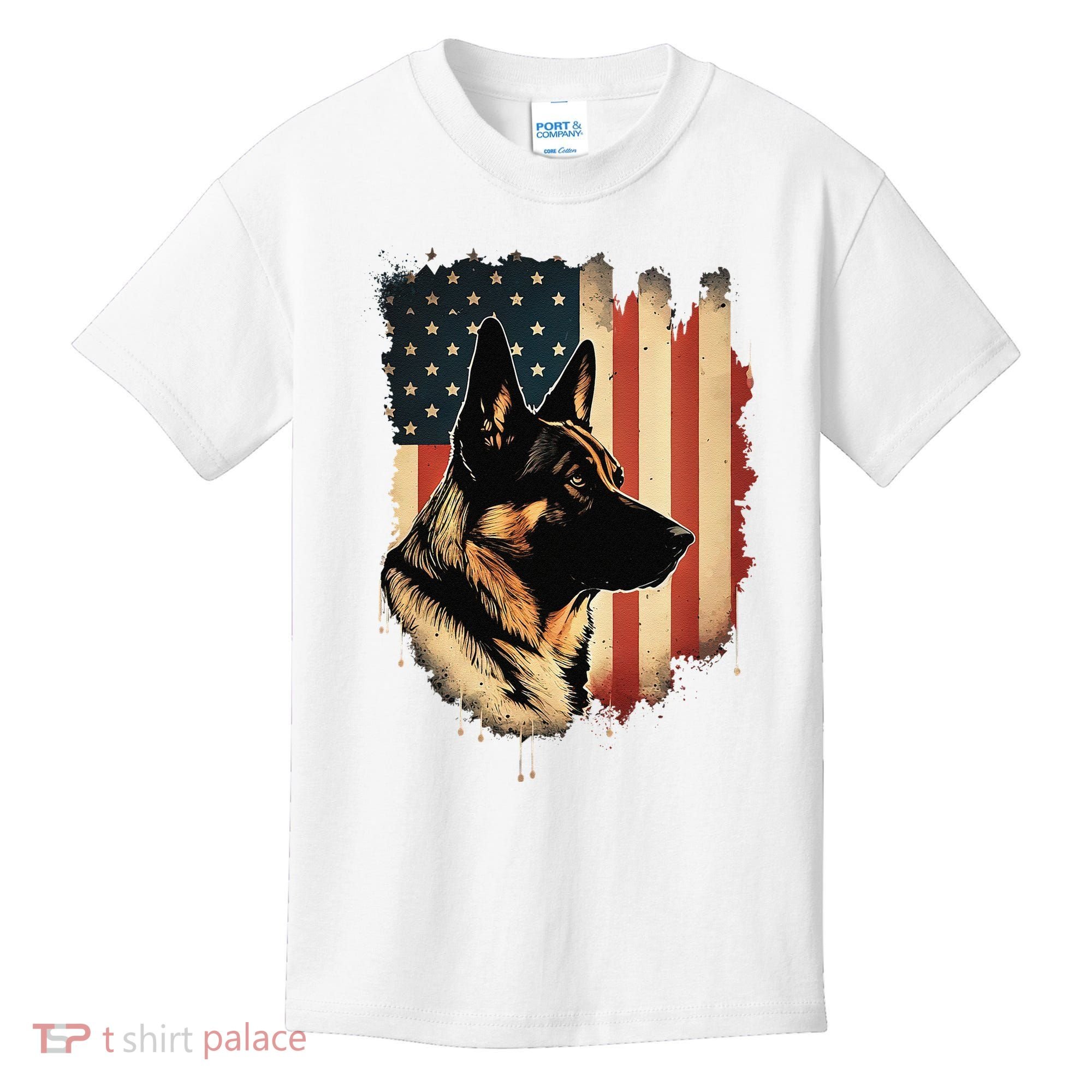 German Shepherd American Legend  Kids T-Shirt