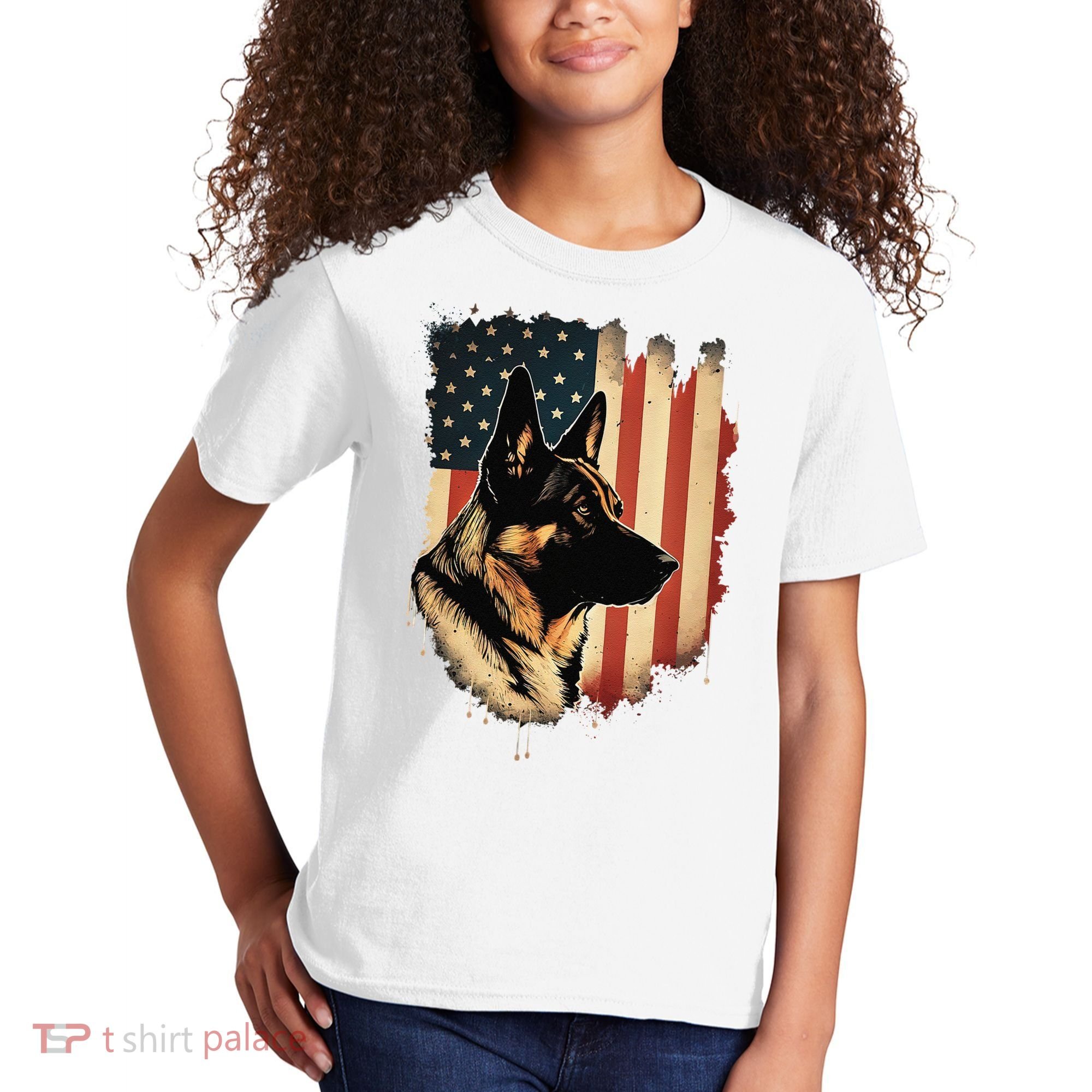 German Shepherd American Legend  Kids T-Shirt