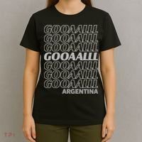GOOAALLL Soccer Argentina Fan Goal T-Shirt thumb 4