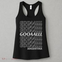 GOOAALLL Soccer Argentina Fan Goal Women's Tank Top thumb 3